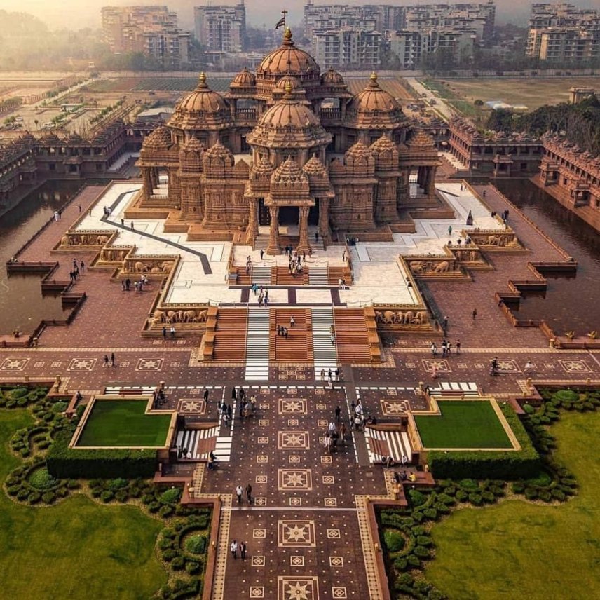 Akshardham – cel mai mare templu din India