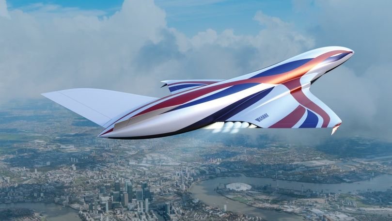 Avionul revoluționar care va ajunge de la Londra la New York într-o oră