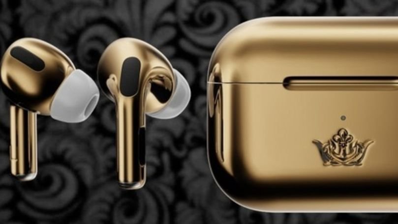 Caviar a produs o pereche de AirPods Pro din aur de 70.000 de dolari