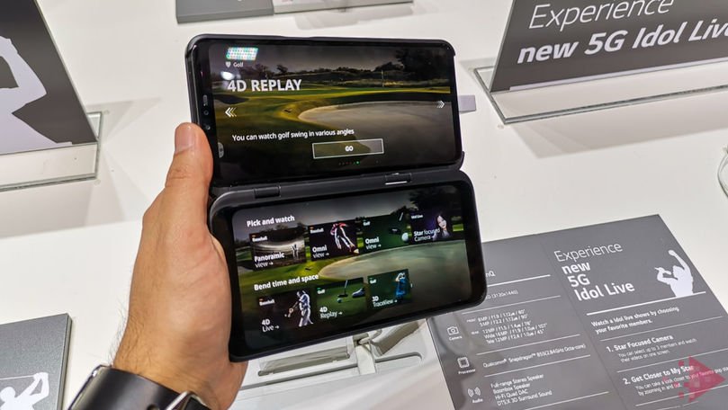 Cel mai nou telefon de la LG ar putea avea trei ecrane