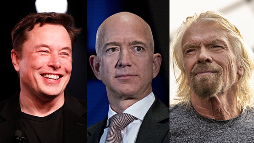 Cum luptă Bezos, Musk şi Branson pentru cucerirea spaţiului cosmic