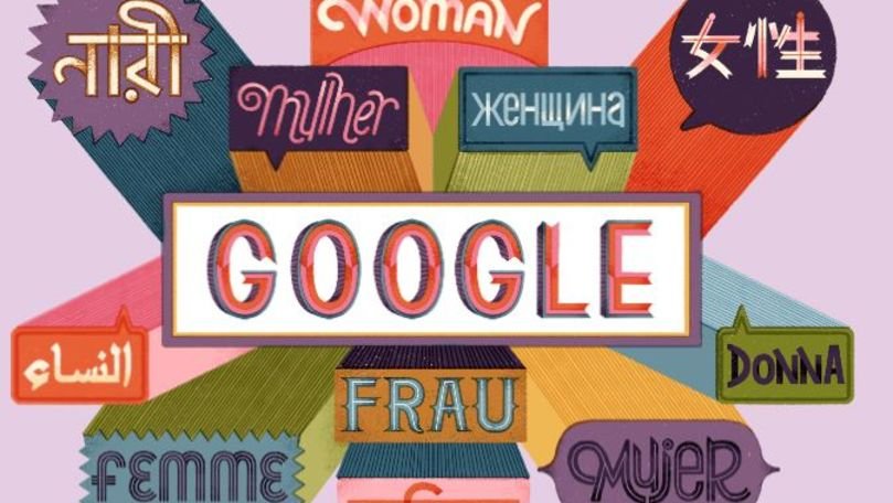 De 8 martie, Google a lansat un doodle prin care felicită toate femeile