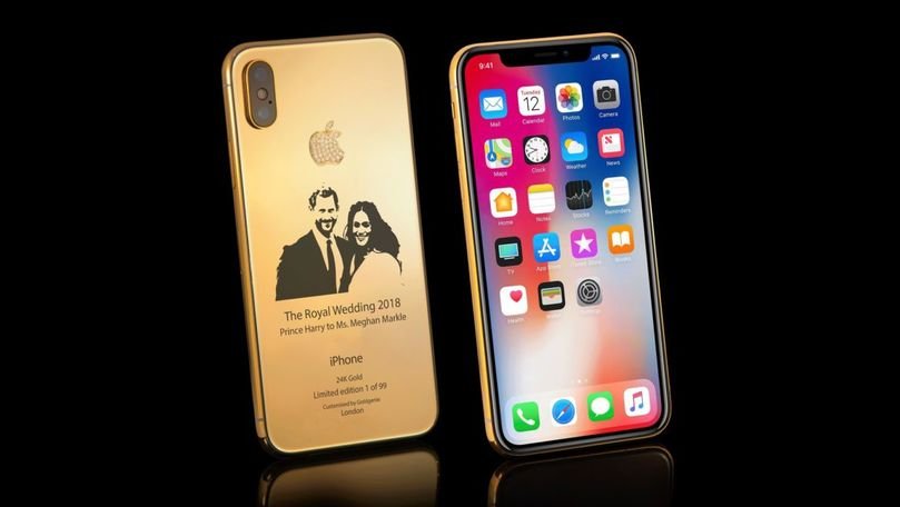 iPhone X Elite, telefonul care costă o avere și e dedicat nunții regale