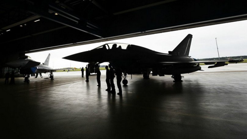 Macheta noului avion de luptă european, dezvelită la salonul aeronautic de la Bourget