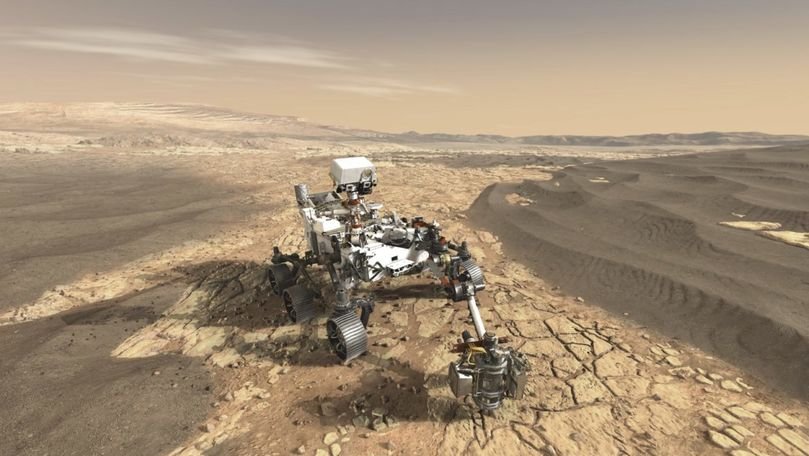 NASA a reușit să intre oficial în pământul lui Marte