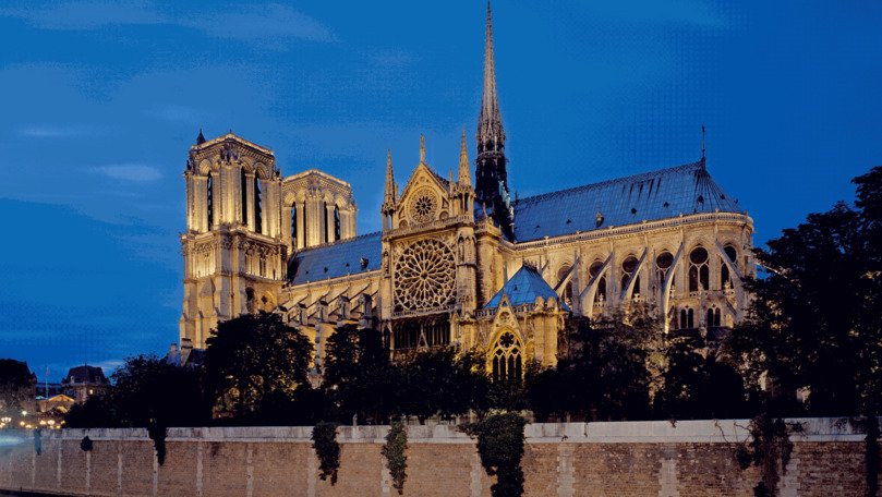 Primele imagini cu proiectul futurist pentru restaurarea Notre-Dame