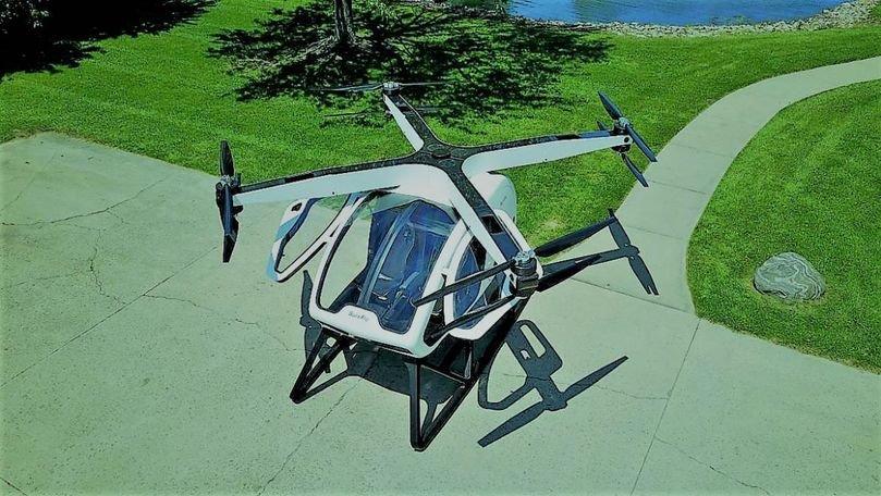Primul elicopter hibrid seamănă cu o dronă supradimensionată