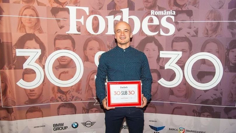 Un tânăr din Moldova, în lista 30 under 30 a revistei Forbes România