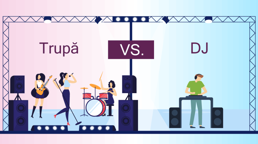 Disc Jockey sau formație la nuntă?