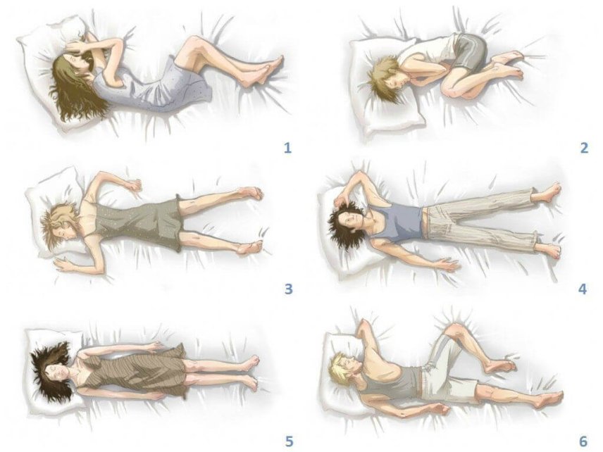 Ce vă poate spune poza în care de obicei dormiți?