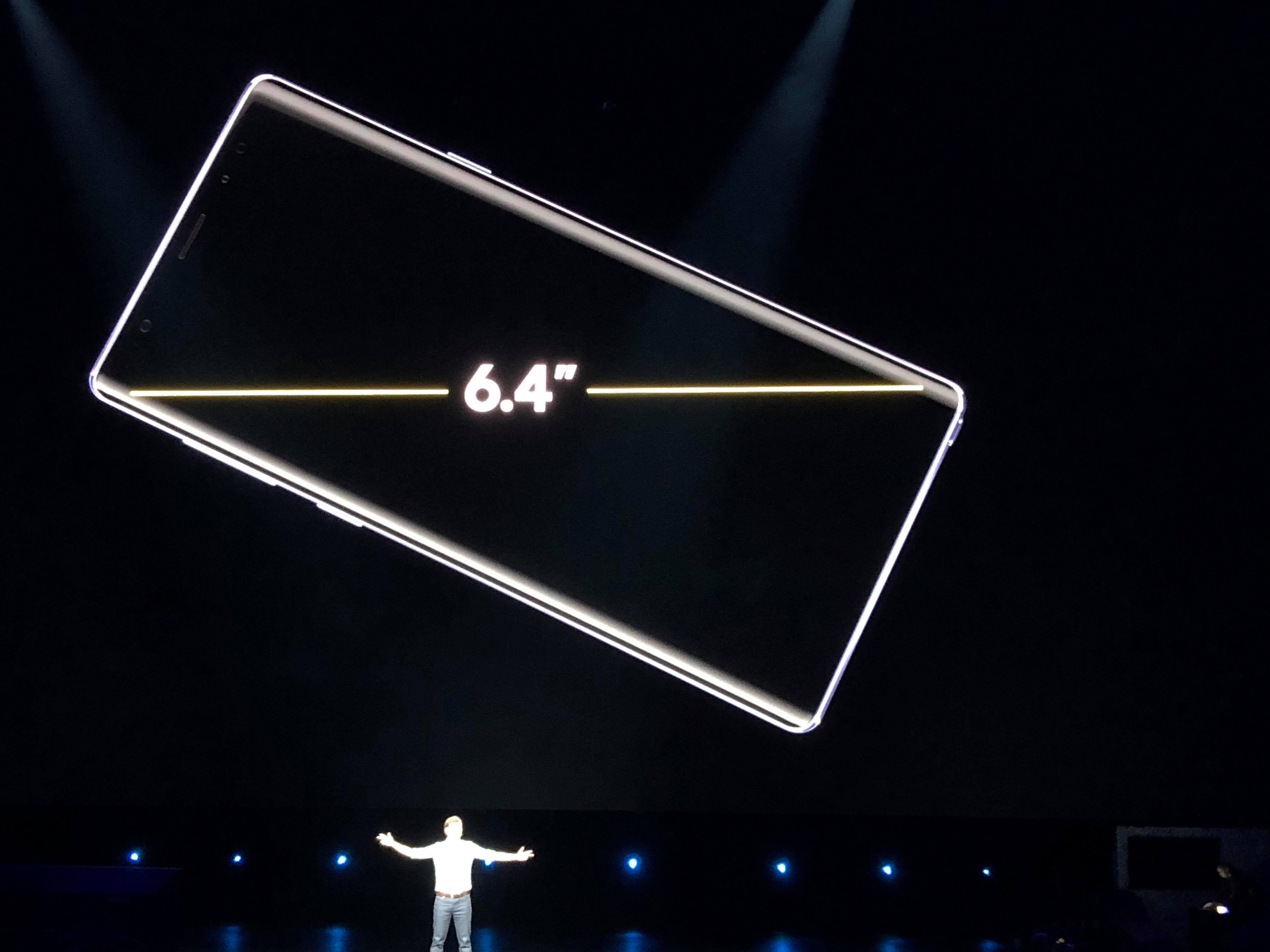 samsung galaxy note 9 ecran