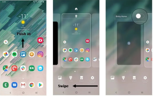 dezactivare bixby 3